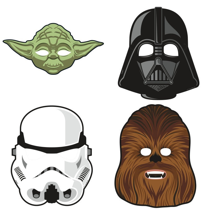 Masques - Star Wars - 8/Pqt