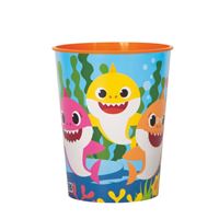 Verre en Plastique – 16 oz – Baby Shark