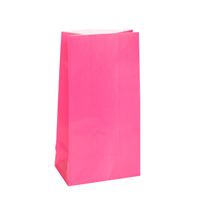 Sacs surprise en papier - Rose - 12/Pqt