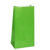 Sacs surprise en papier - Vert - 12/Pqt