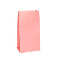 Sacs surprise en papier - Rose Bébé - 12/Pqt