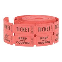 Rouleau de billets doubles – 500/Pqt