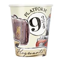 Verres en Papier - Harry Potter - 9oz - 8/Pqt