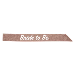 Écharpe Pailletée - Bride To Be - 32,5" x 3,5"