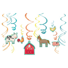 Décorations à suspendre - Ferme