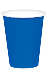 Verres en Papier - Bleu Royale - 9oz - 20/Pqt