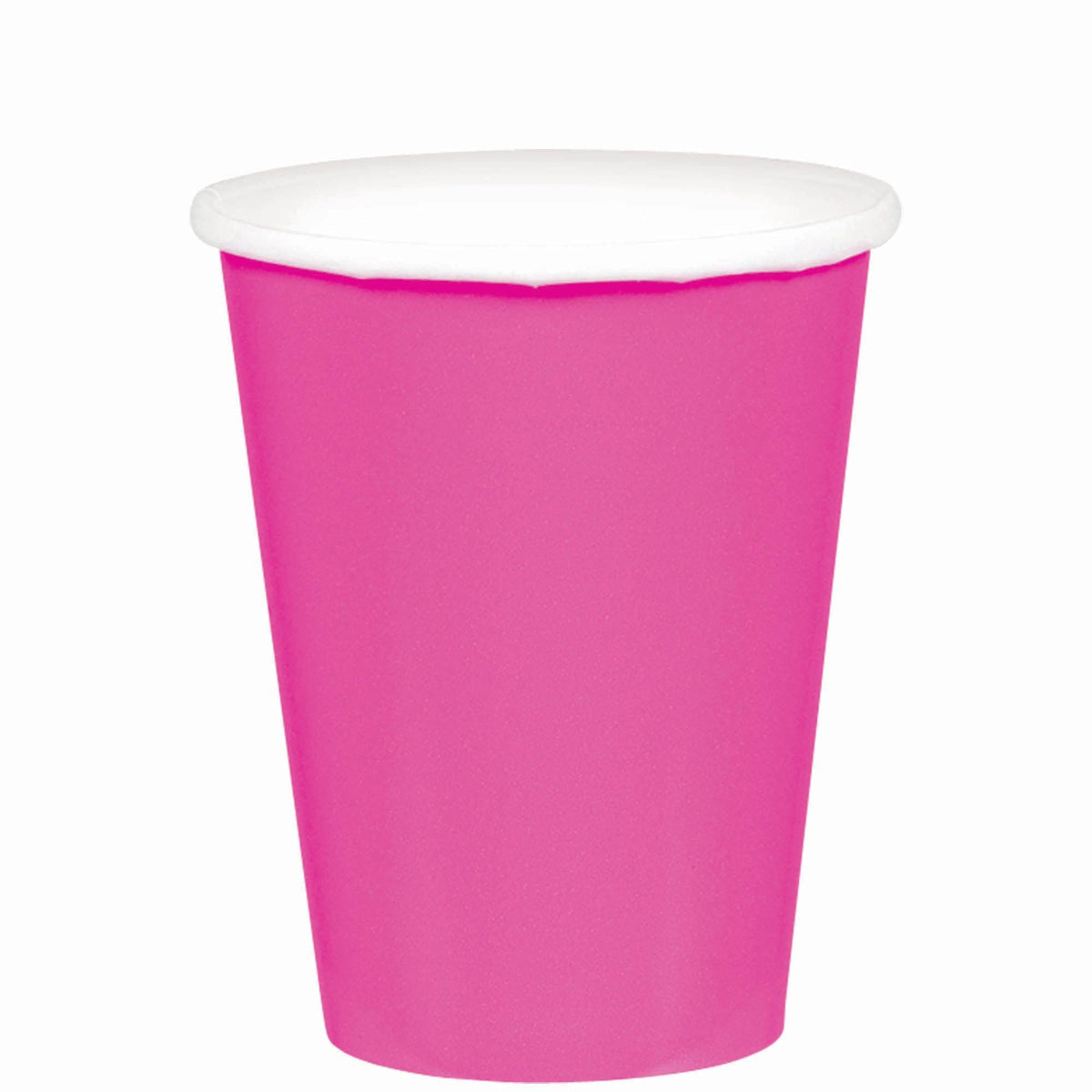 Verres en Papier - Fushia - 9oz - 20/Pqt