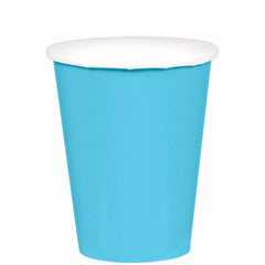 Verres en Papier - Bleu Bébé - 9oz - 20/Pqt