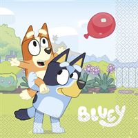 Serviettes de Table - Bluey - 16/Pqt