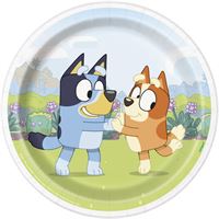 Assiettes à Dessert - Bluey - 7" - 8/Pqt