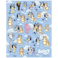 Feuilles d’autocollants - Bluey -4/Pqt