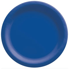 Assiettes à Repas - Bleu Royale - 20/Pqt