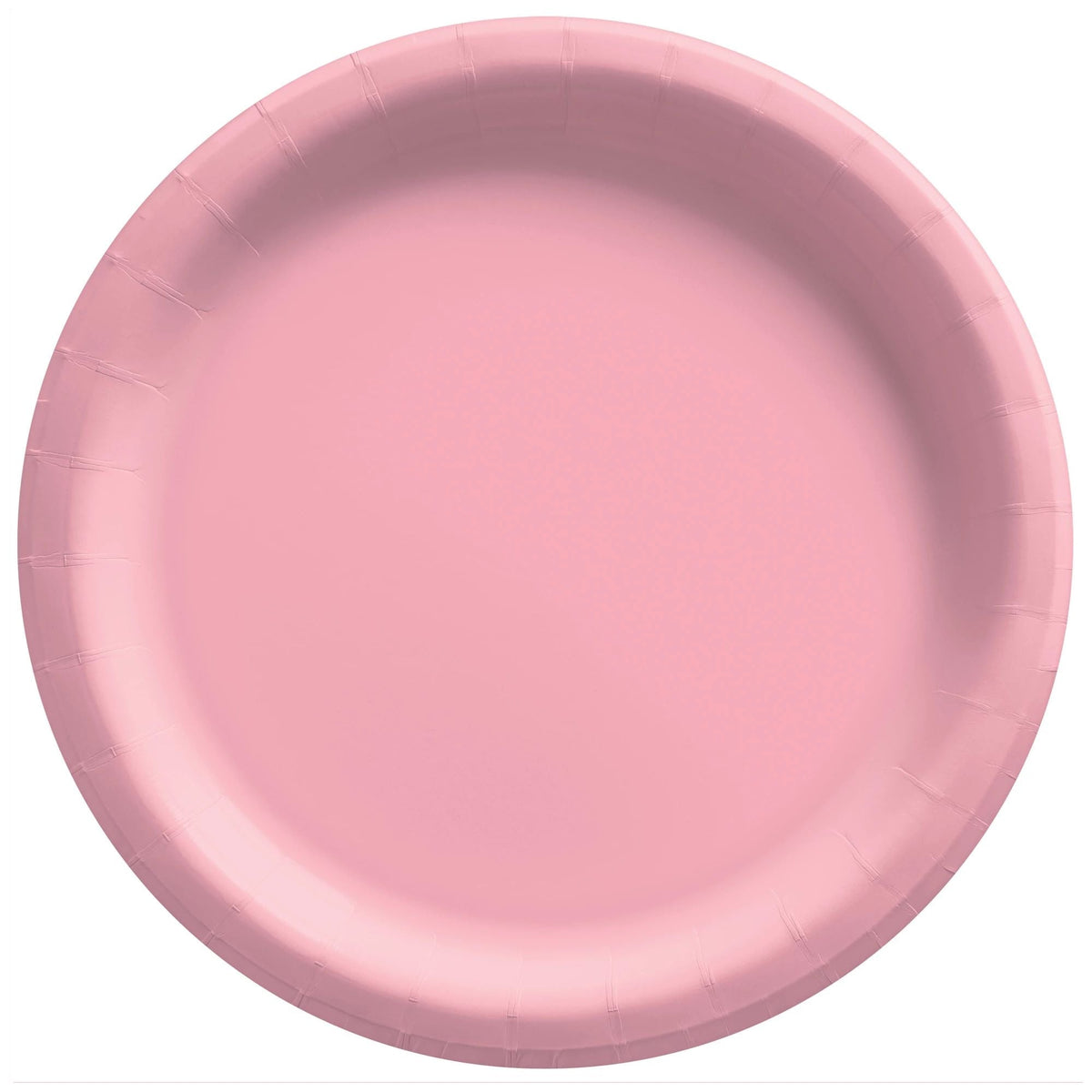 Assiettes à Repas - Rose Bébé - 20/Pqt