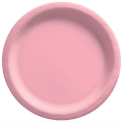 Assiettes à Repas - Rose Bébé - 20/Pqt