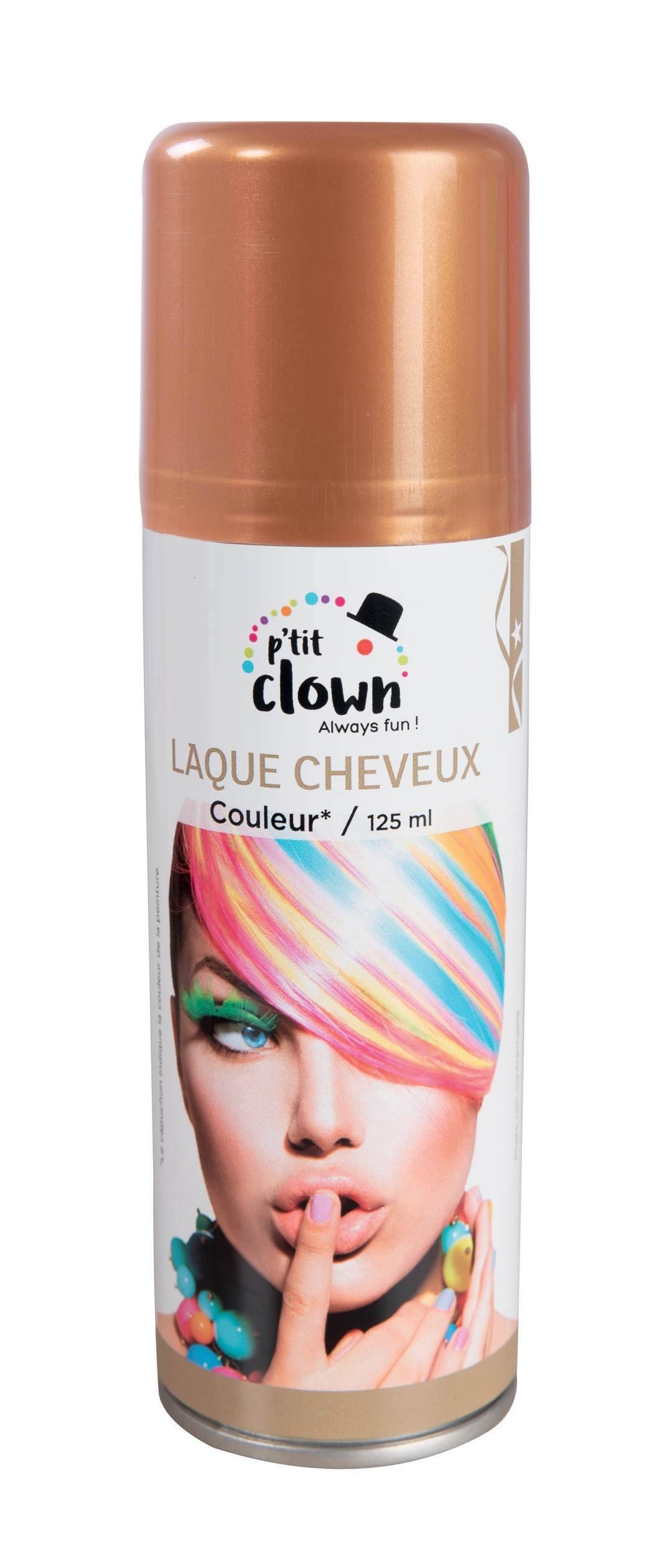 Spray laque cheveux - 125 ml - or