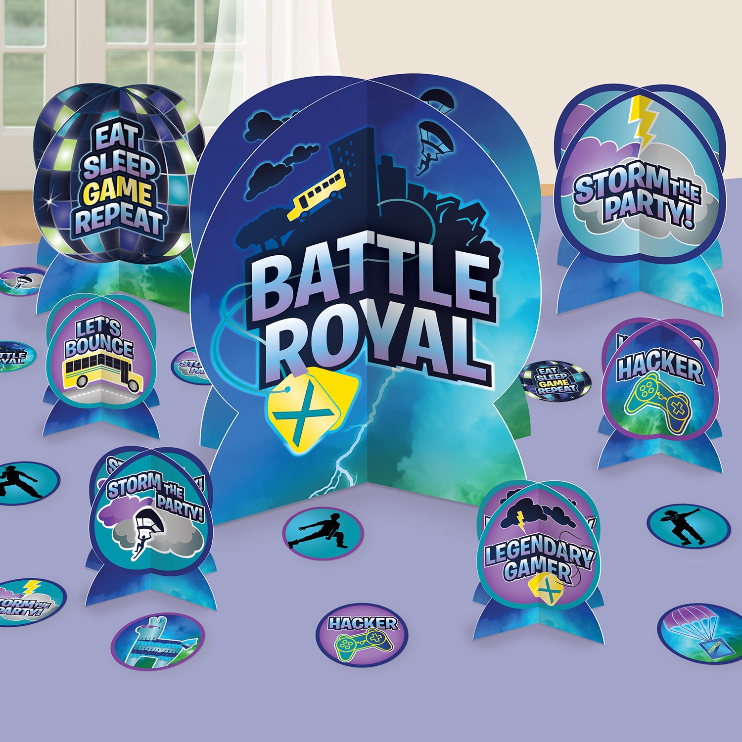 Kit - Décoration de table - Battle royale
