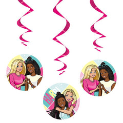 Décorations à suspendre - Barbie - 3/Pqt
