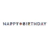 Bannière articulée - Happy Birthday - Disney La Petite Sirène