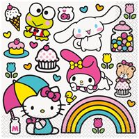 Serviette de Table - Hello Kitty - 16/Pqt