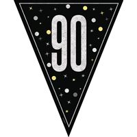 Bannière fanions - GLITZ 90 - Noir - 9' 