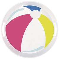 Plateau de service en ballon de plage - Plaisir d’été
