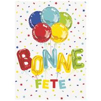 Invitations - Bonne fête - éclatantes - 8/Pqt