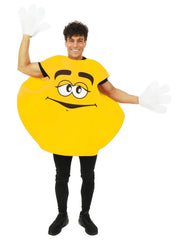 Costume Adulte - Bonbon Jaune