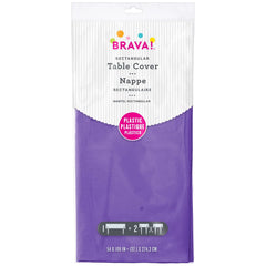 Nappe en plastique - Violet - 54" x 108"