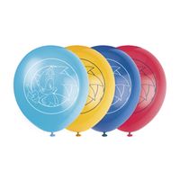 Ballons en latex assortis - Sonic - 12" - 8/Pqt
