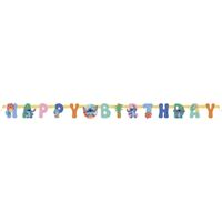 Bannière Articulée - Happy Birthday - Disney Stitch