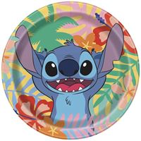 Assiettes à Dessert - Disney Stitch - 7" – 8/Pqt