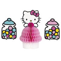 Décorations centres de table - Hello Kitty - 3/Pqt