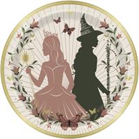 Assiettes à Repas - Wicked - 9" - 8/Pqt