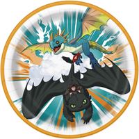 Assiettes à Repas - Dragon - 9" – 8/Pqt