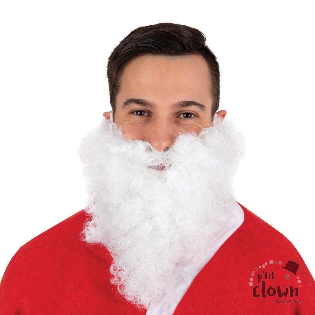 Barbe de Père Noël - blanc