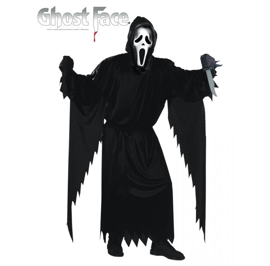Costume Homme - Scream Avec Masque - Adulte – Taille Unique