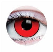 Verre de contact - Yeux de sang