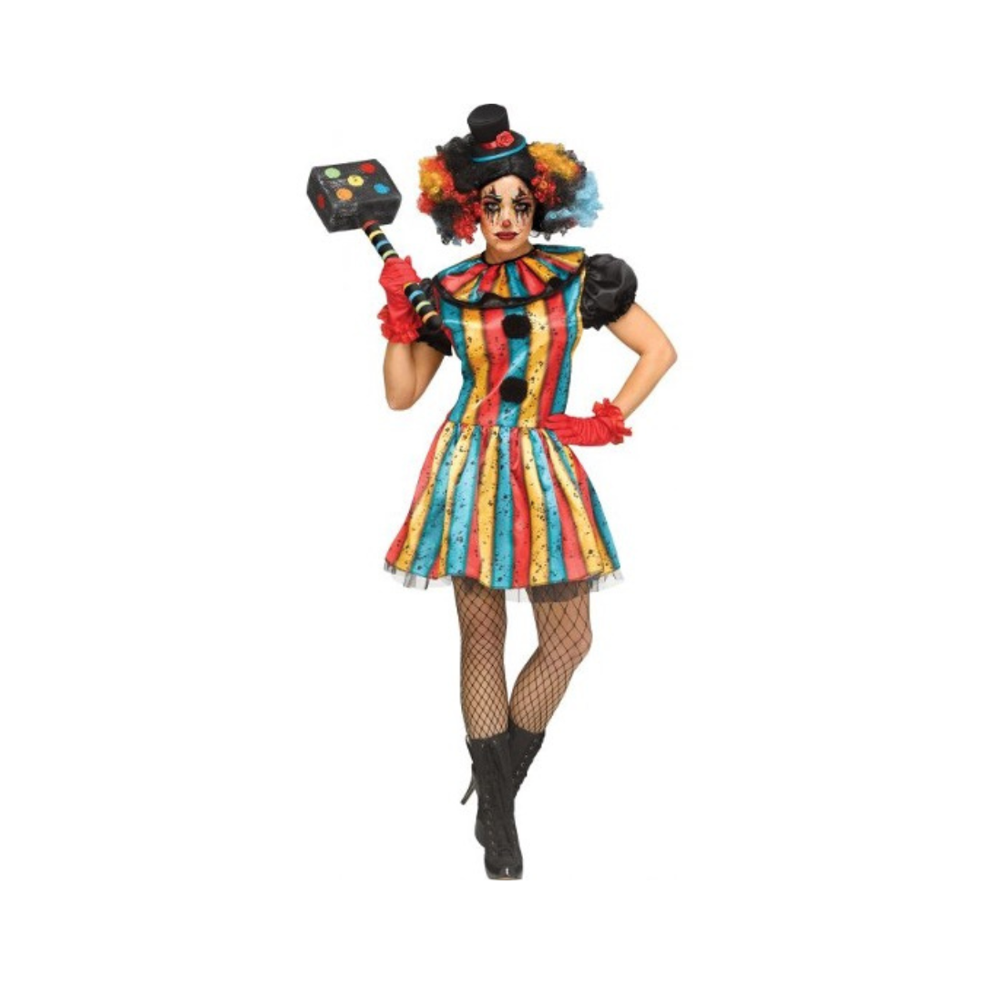Costume Femme - Clown Forain - Adulte***