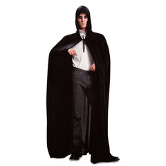 Cape - Velours - Noir - Taille Unique