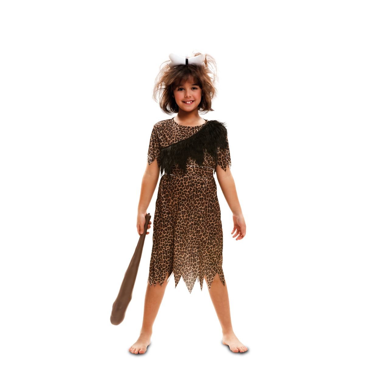 Costume Fille - Homme Des Caverne - Enfant