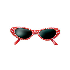 Lunettes rouges années 50