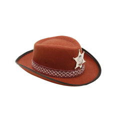 Chapeau de cow-boy - Brun