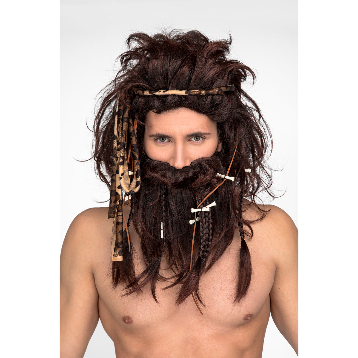 Perruque - Homme des cavernes - brune