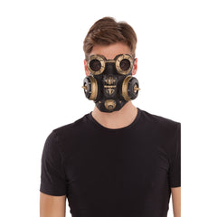 Masque en latex steampunk - Taille Unique