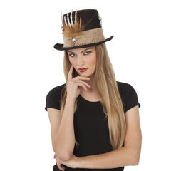 Chapeau avec main de squelette - 23"