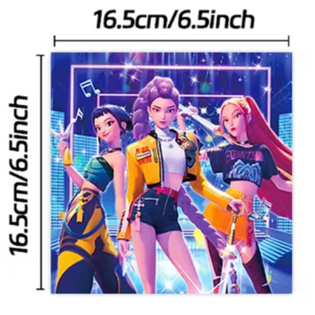 Serviettes de Table - K-Pop Demon Hunter - 20/Pqt J-FÊTE EXTRÊME