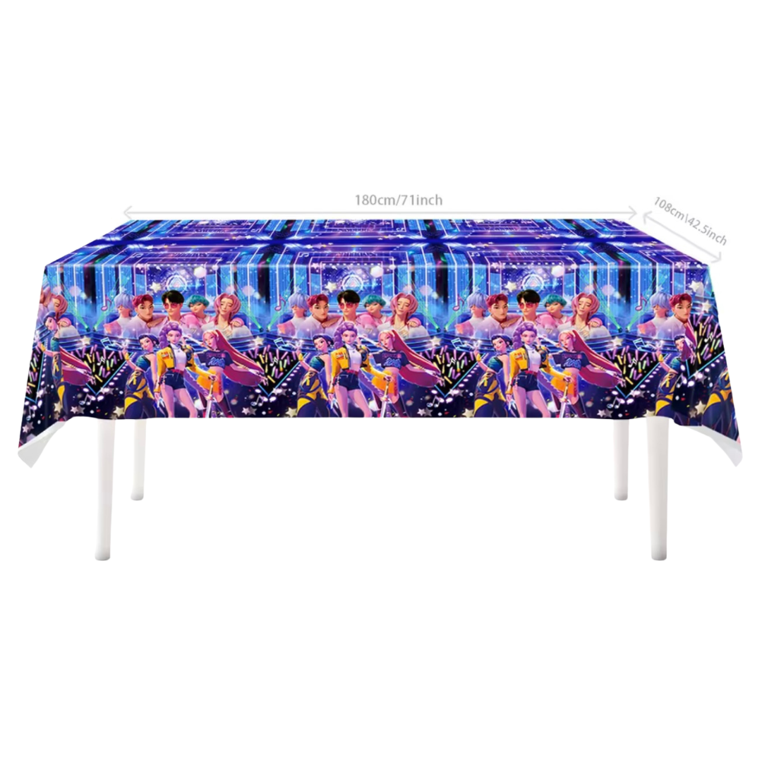 Nappe en Plastique - K-Pop Demon Hunter J-FÊTE EXTRÊME