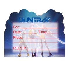 Carte Dinvitation - K-Pop Demon Hunter - 10/Pqt J-FÊTE EXTRÊME