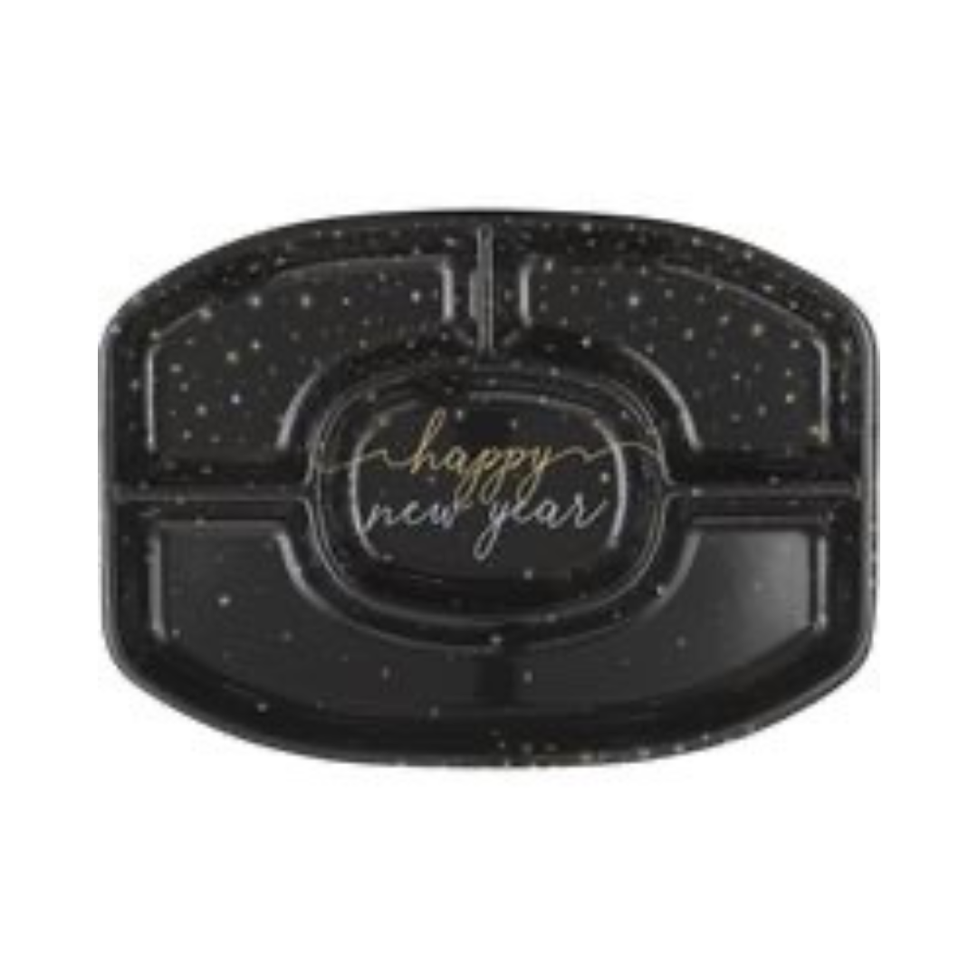 Plateau à Trempette en Plastique – Disco New Year Unique