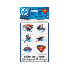 Tatouages – Superman – 24/Pqt Unique Industries